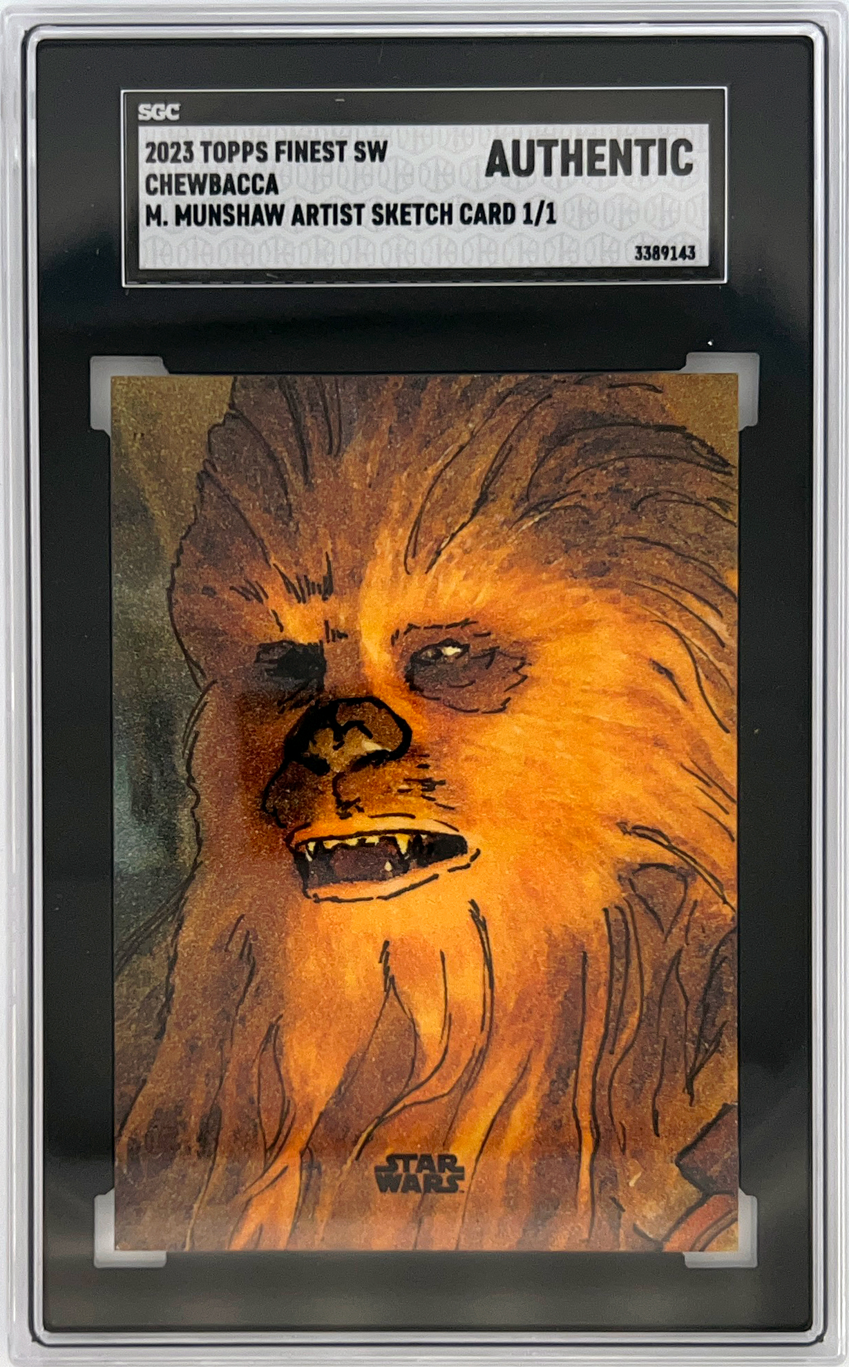 chewbacca by michael munshaw