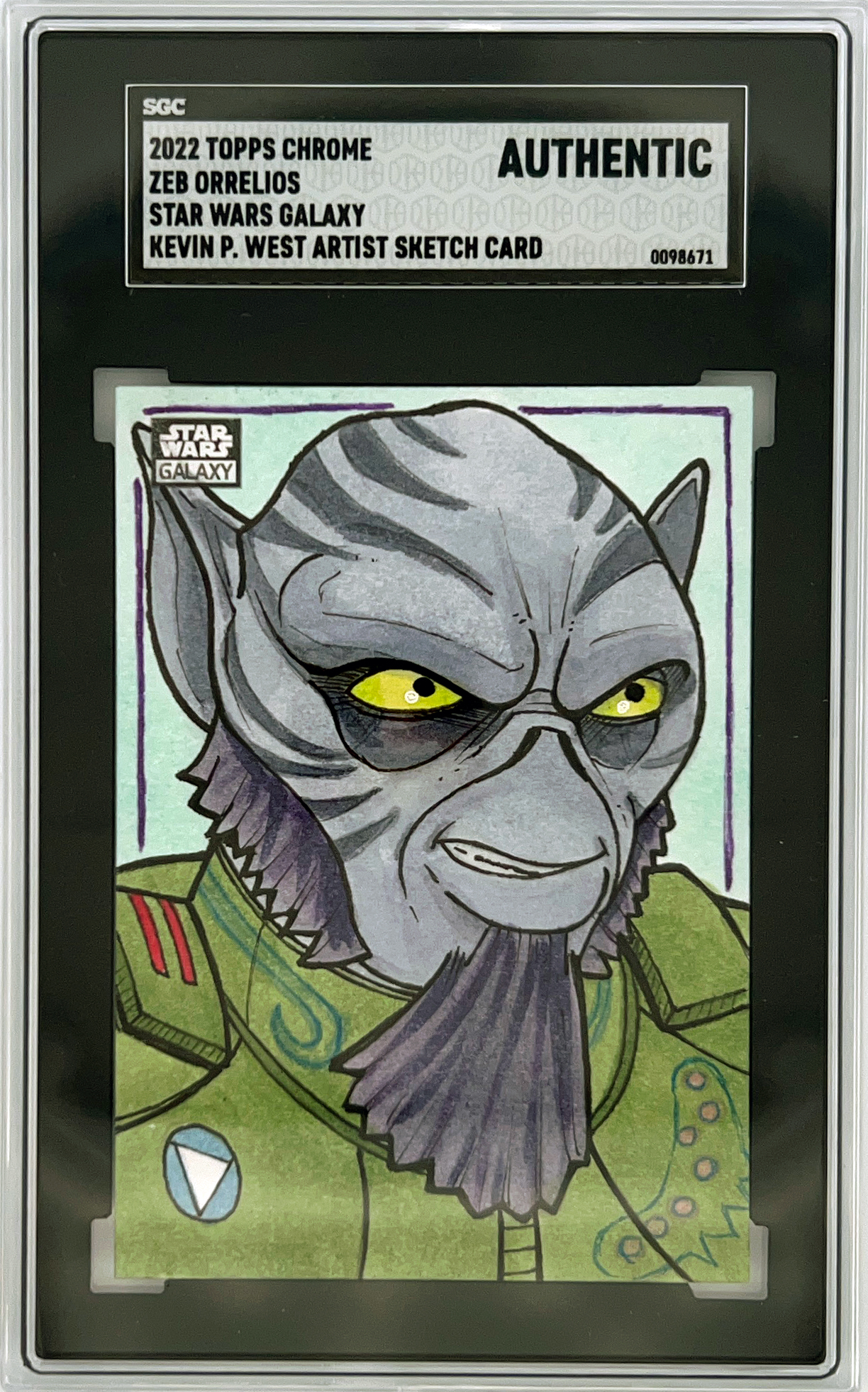 zeb orrelios by kevin p. west