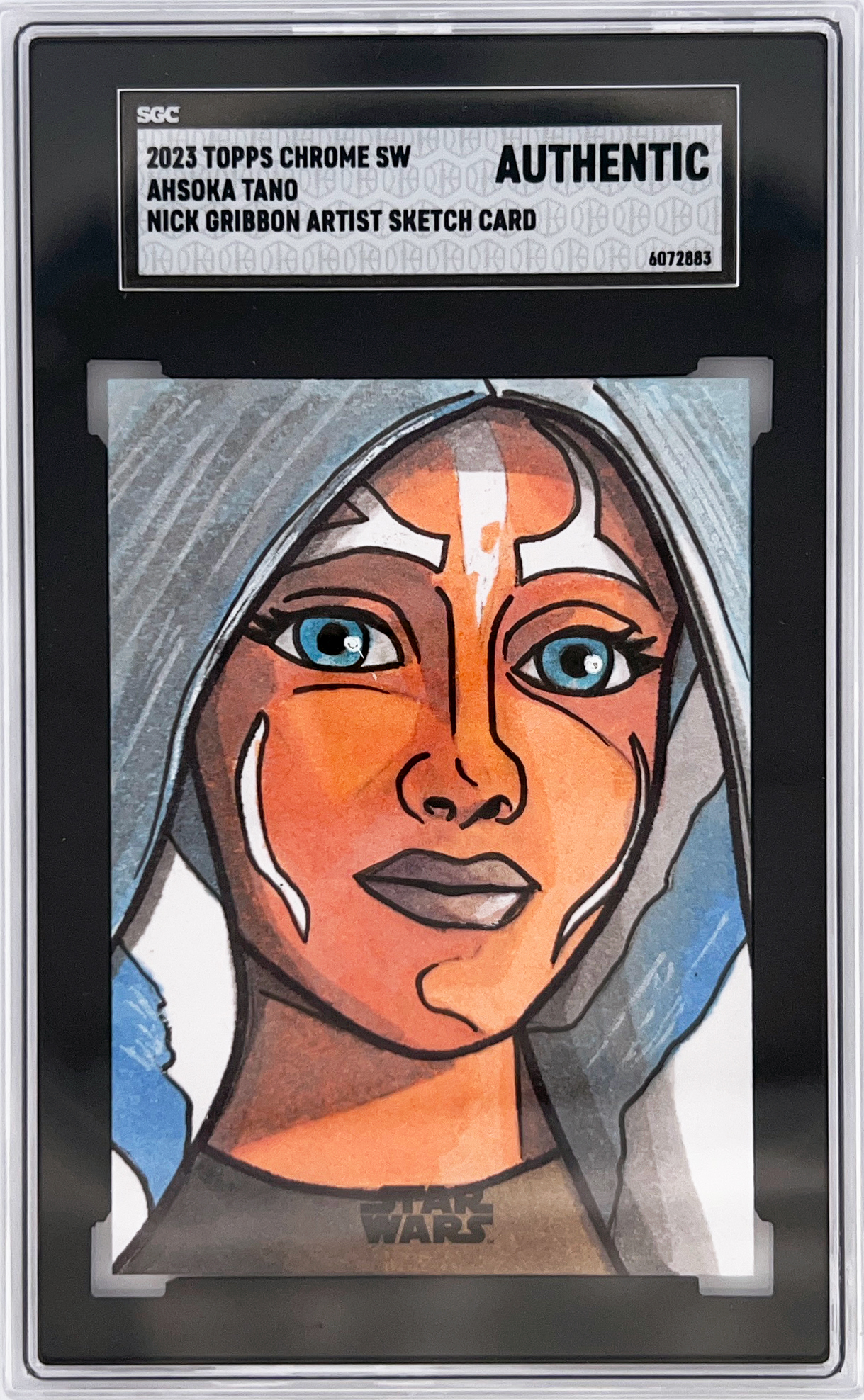 ahsoka tano by nick gribbon