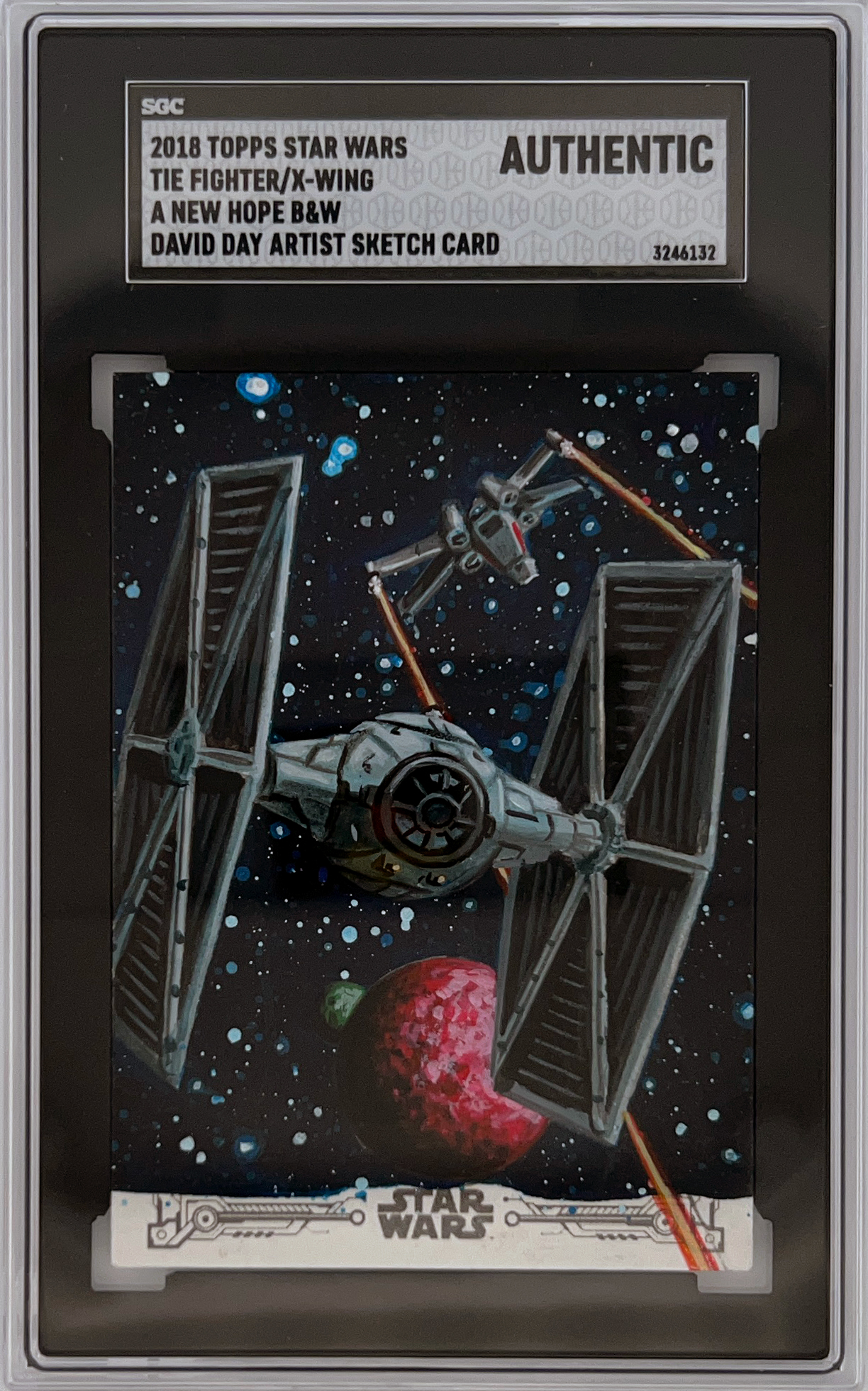 tie fighter/x-wing by david day